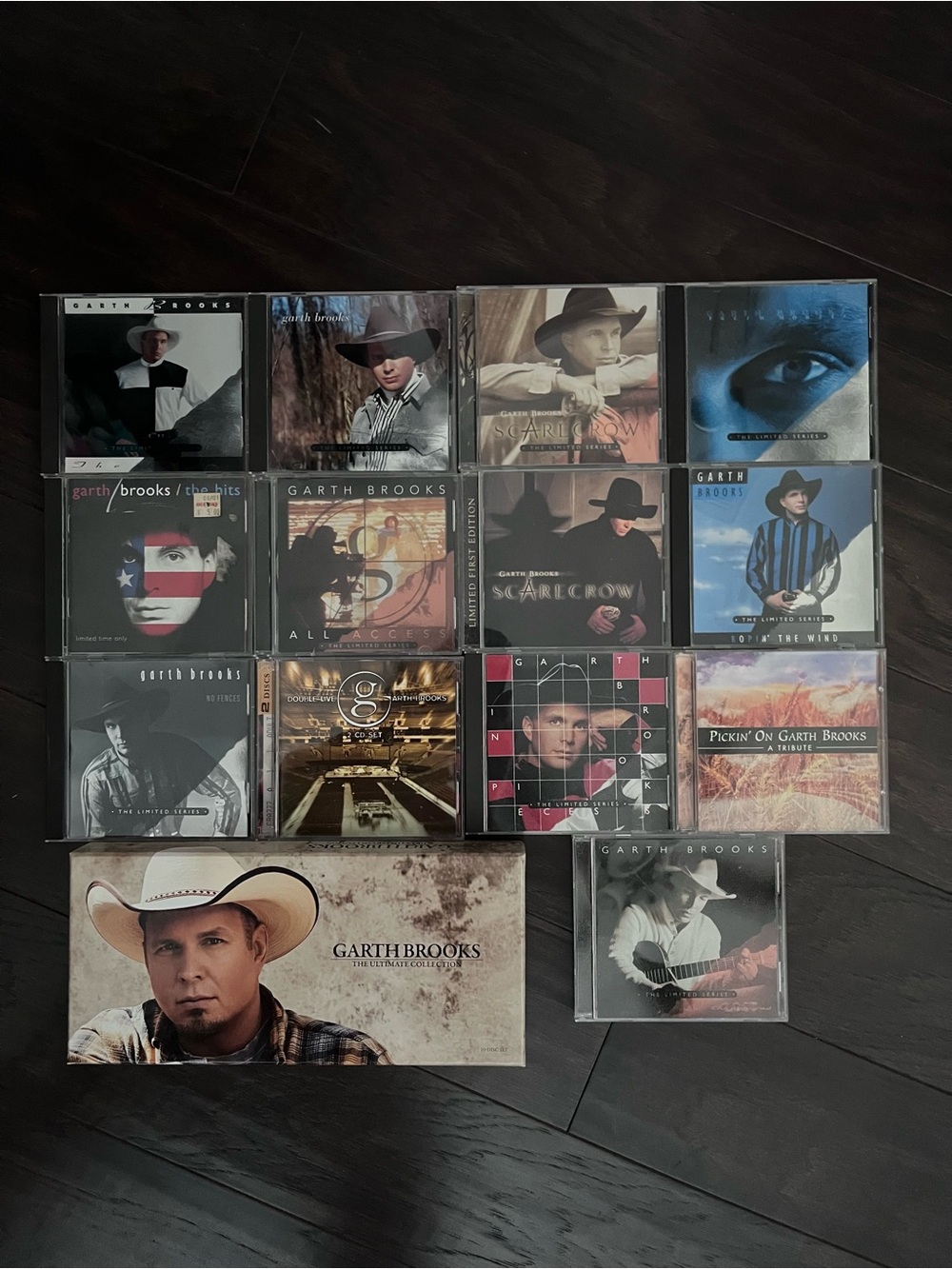 Garth Brooks CD Collection – 13 Albums Plus 10-Disc Box Set